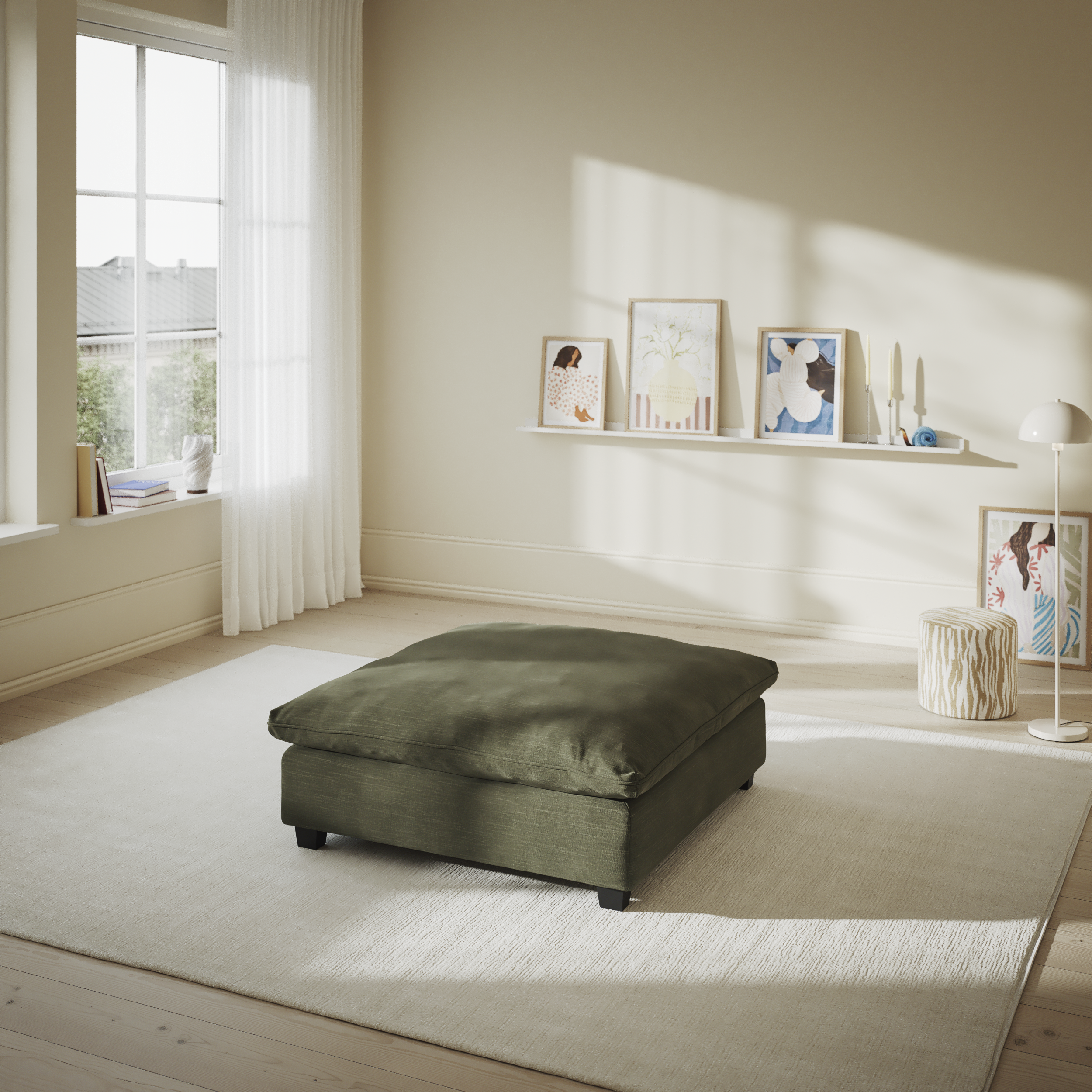 Bellora - Fotpall 105 - inspiration