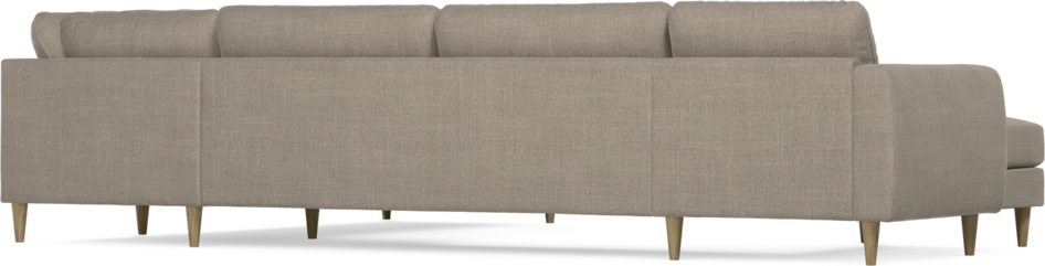 Bridge - Hörnsoffa, 3+2-sits med schäslong vänster - Beige