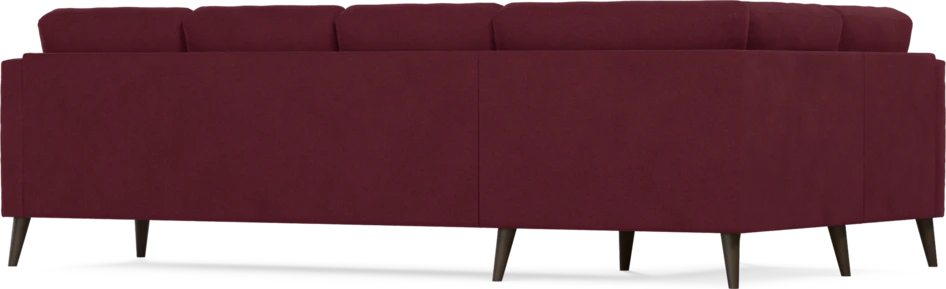 Eden - Hörnsoffa, 1+3-sits - Röd