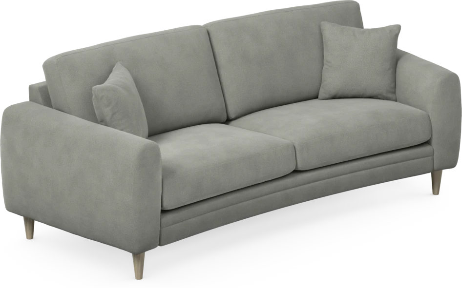 Eden - 2,5-sits soffa svängd - Grå