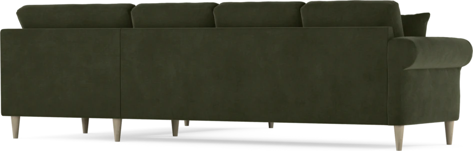 Eden - Hörnsoffa, 3+2-sits - Grön