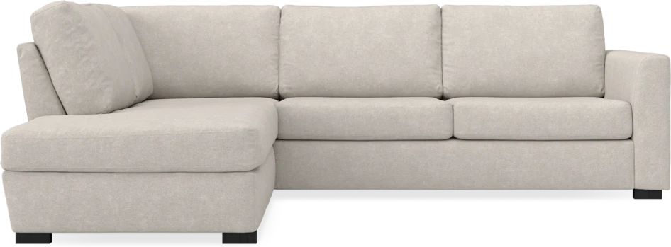 Friday - 2,5-sits soffa med divan vänster - Grå