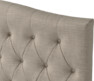 Delux Välvd - Sänggavel, 90-210 cm - Beige