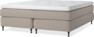 Delux Sense - Kontinentalsäng, dubbelsäng med bäddmadrass - Beige
