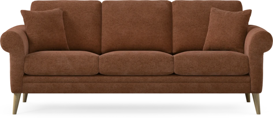 Eden - 3-sits soffa - Orange