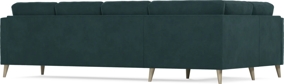 Eden - Hörnsoffa, 1+3-sits - Blå
