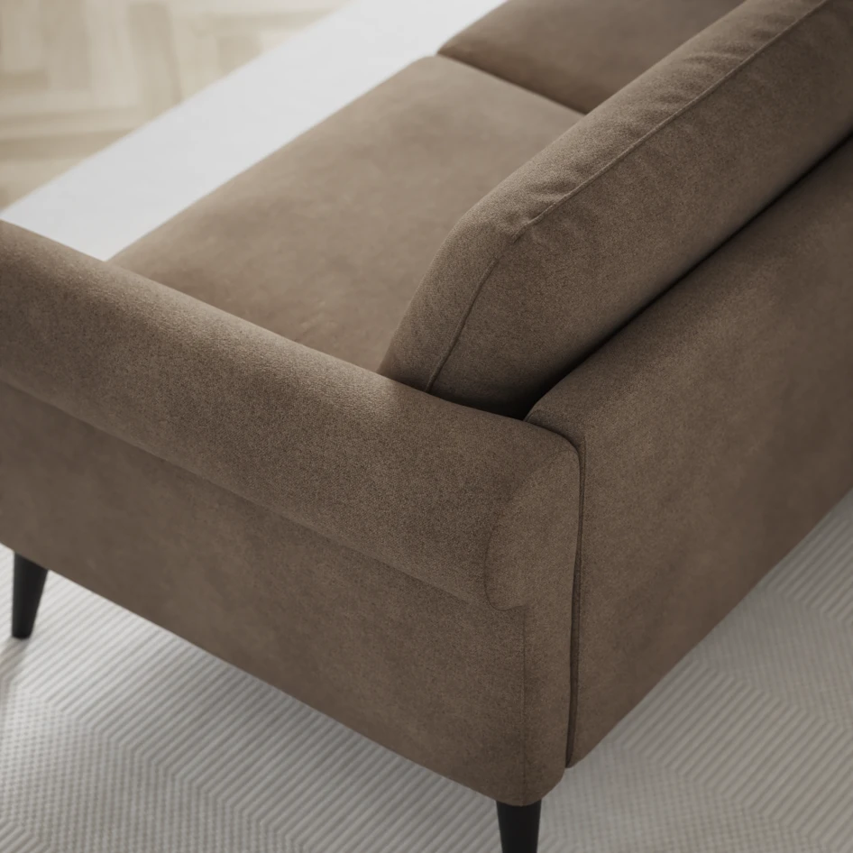 Bridge - 3-sits soffa - Brun