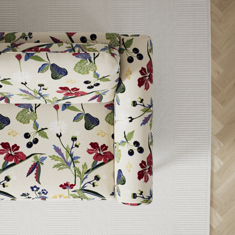 Bridge - Hörnsoffa, 2+3-sits - Flerfärgad