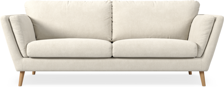 Madison Lux - 3-sits soffa - Vit