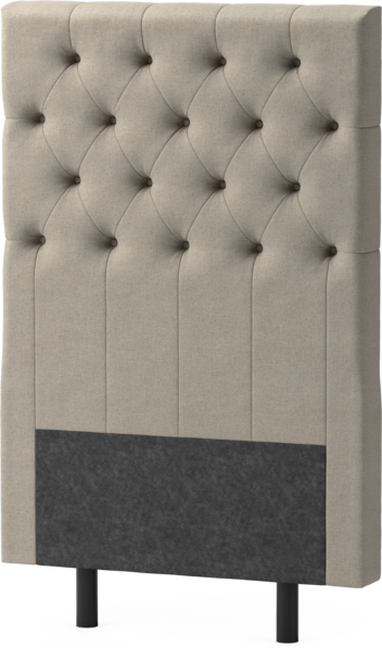 Delux Pikerad XL - Sänggavel, 90-210 cm - Beige