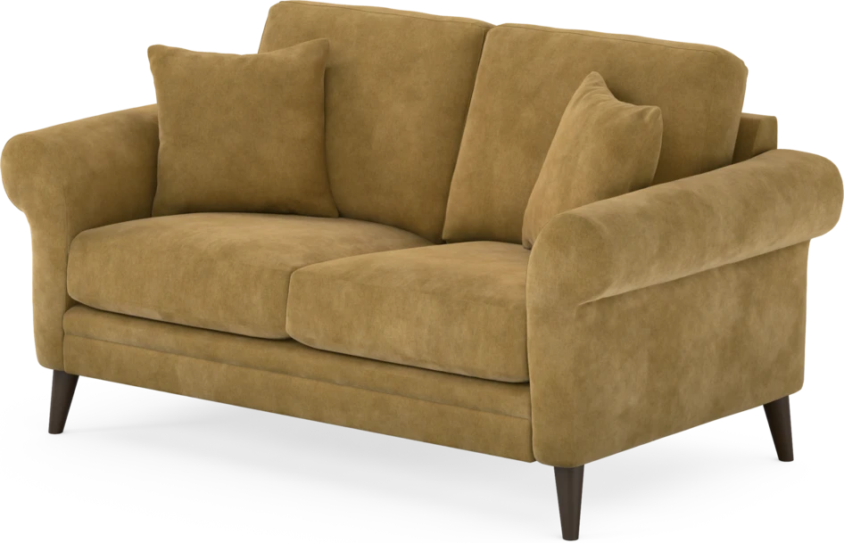 Eden - 2-sits soffa - Gul