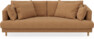 Harper - 3-sits soffa, hel dyna - Gul