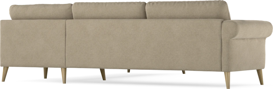 Bridge - Hörnsoffa, 3+3-sits - Beige