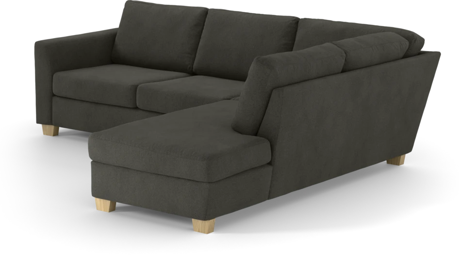 Friday - 2,5-sits soffa med divan höger - Grå