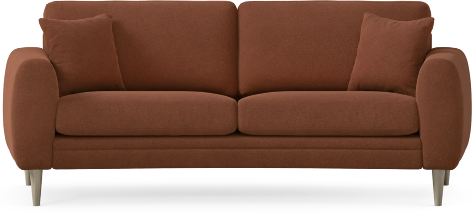 Eden - 2,5-sits soffa svängd - Orange
