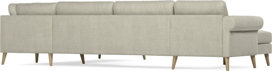 Bridge - Hörnsoffa, 3+2-sits med schäslong vänster - Beige