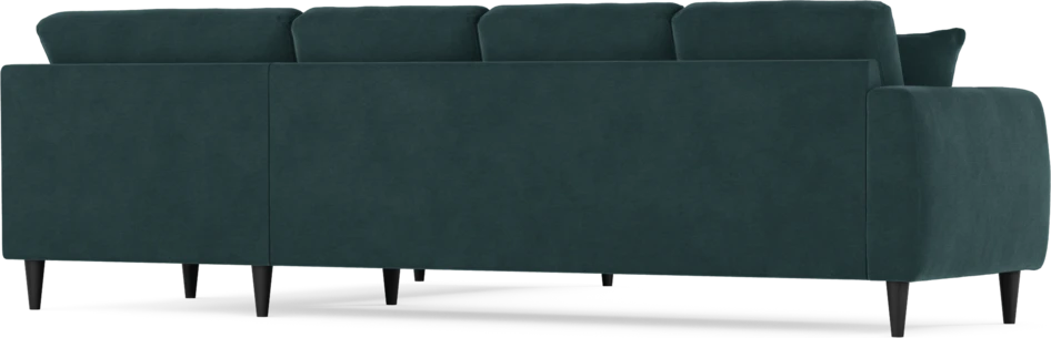 Eden - Hörnsoffa, 3+2-sits - Blå