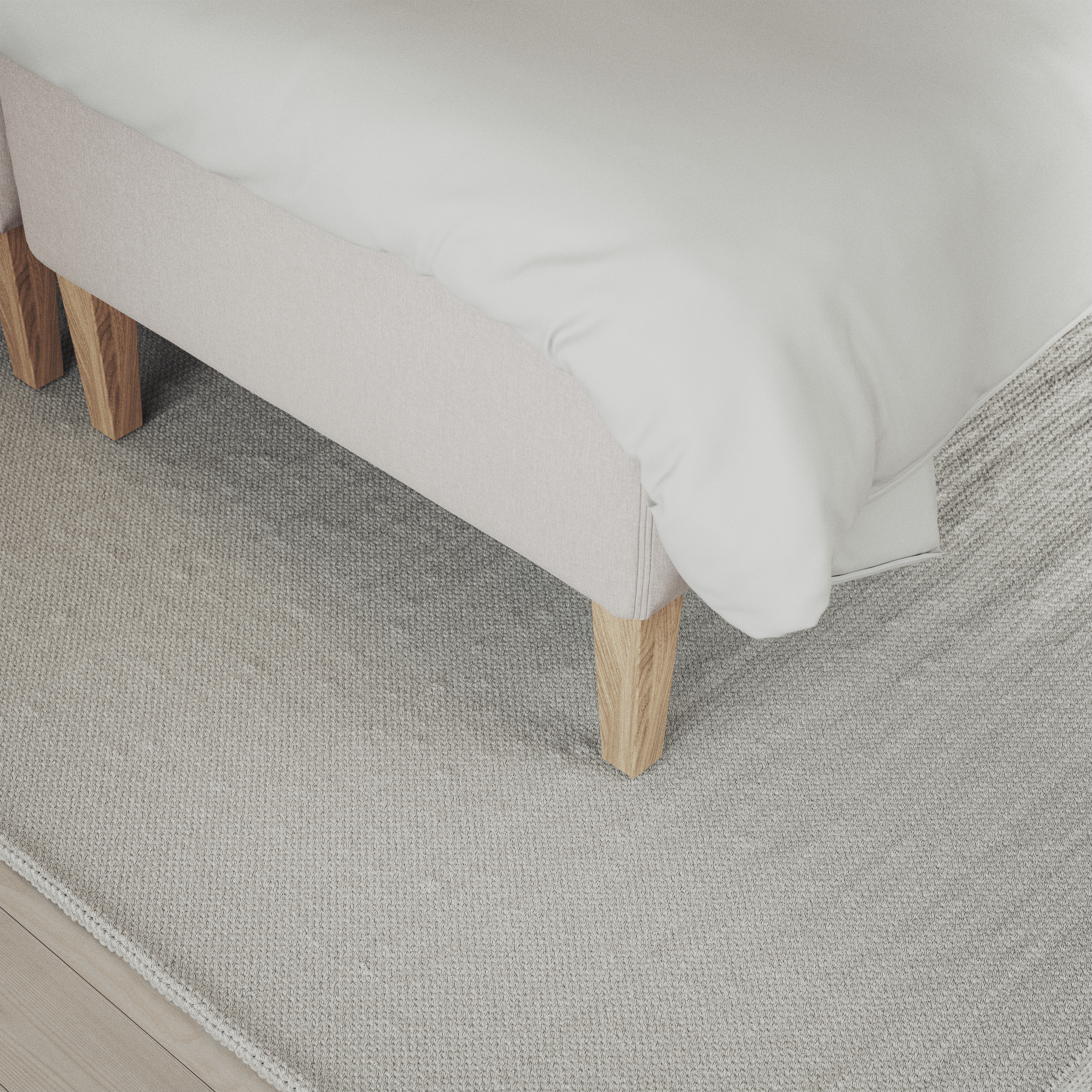 Delux Exclusive - Kontinentalsäng, enkelsäng 120 cm med bäddmadrass och sängben - inspiration