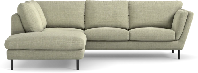 Madison, 2-sits soffa med divan vänster