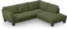 Madison - 2-sits soffa med divan höger - Grön