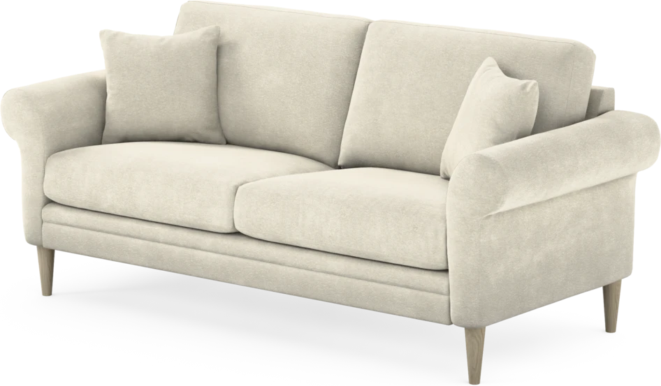 Eden - 2,5-sits soffa - Vit