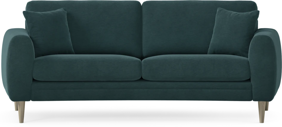 Eden - 2,5-sits soffa svängd - Blå