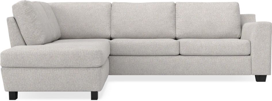 Friday - 2,5-sits soffa med divan vänster - Grå