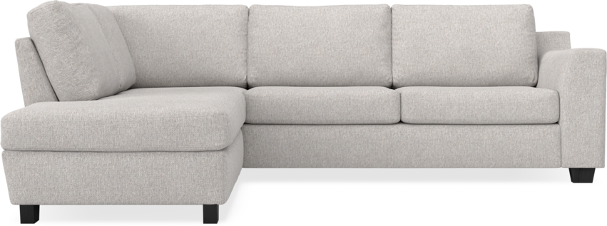 Friday - 2,5-sits soffa med divan vänster - Grå