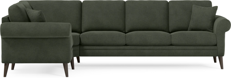 Eden - Hörnsoffa, 1+3-sits - Grön