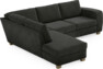 Friday - 2,5-sits soffa med divan vänster - Grå