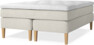 Delux Sense - Kontinentalsäng, dubbelsäng med bäddmadrass - Beige