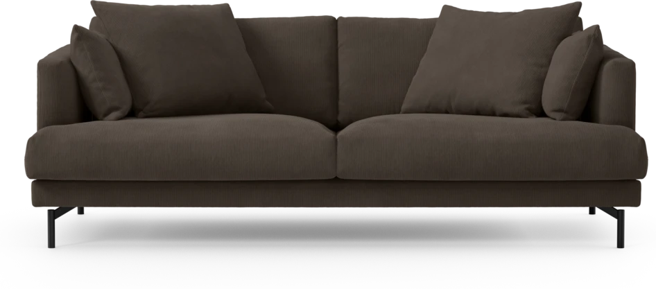 Harper - 3-sits soffa - Brun
