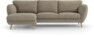 Madison Lux - 2-sits soffa med schäslong vänster - Beige