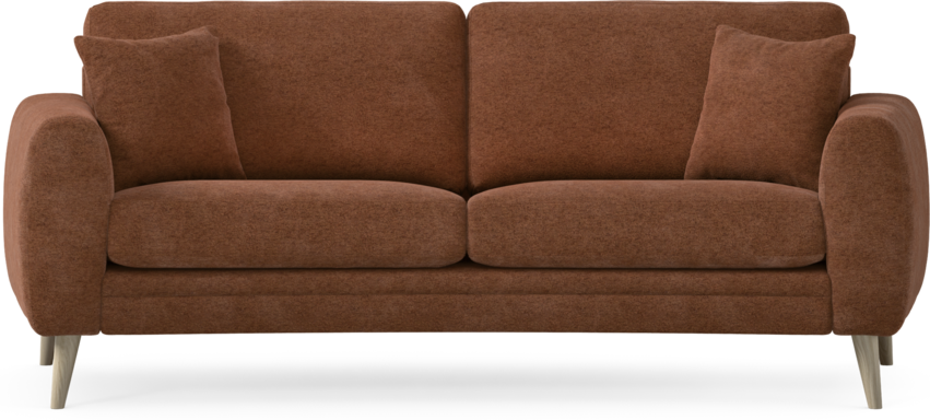 Eden - 2,5-sits soffa svängd - Orange