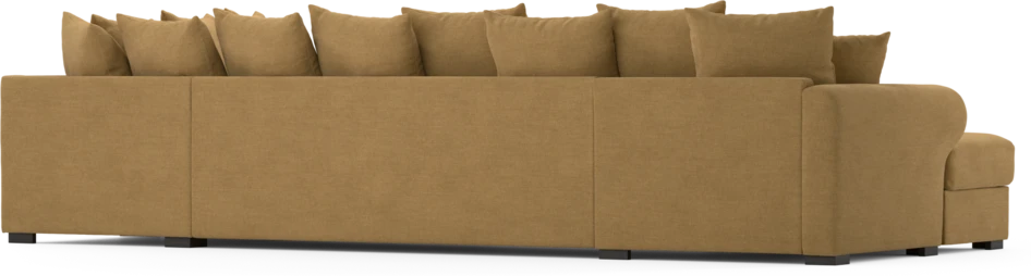 Town - 3-sits soffa med divan höger och schäslong vänster - Gul