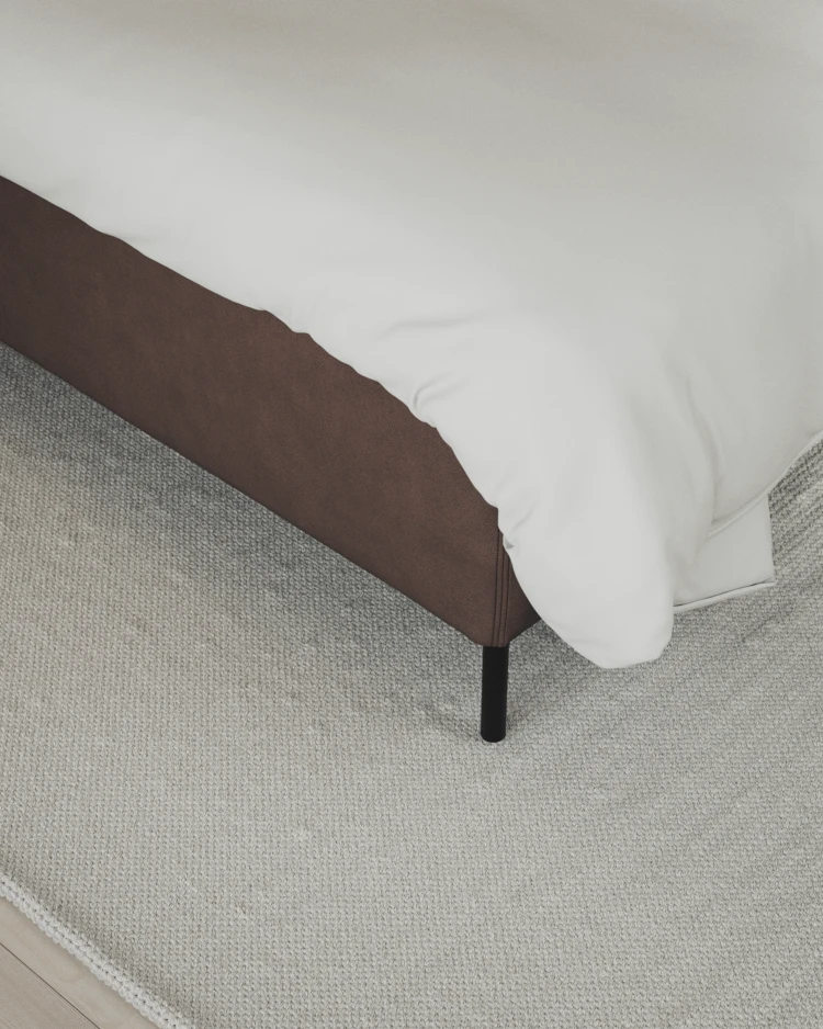 Delux Exclusive - Kontinentalsäng, enkelsäng 120 cm med bäddmadrass och sängben - inspiration