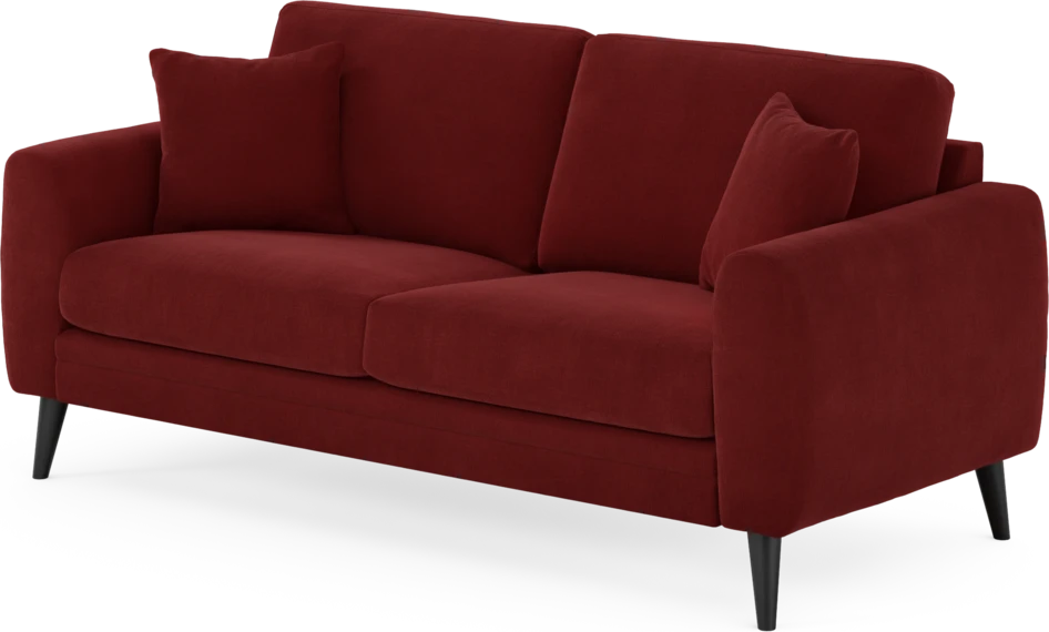 Eden - 2,5-sits soffa - Röd