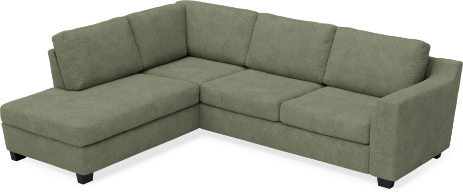 Friday - 2,5-sits soffa med divan vänster - Vit