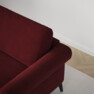 Bridge - Hörnsoffa, 2+3-sits - Röd