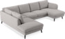 Madison Lux - 2-sits soffa med divan vänster och schäslong höger - Beige