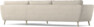 Madison Lux - 3-sits soffa med schäslong höger - Beige