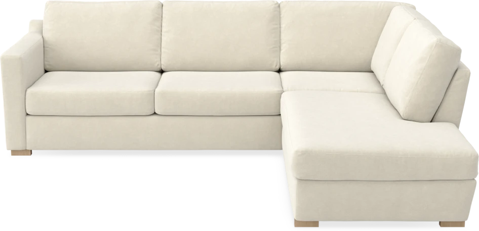 Friday - 2,5-sits soffa med divan höger - Beige