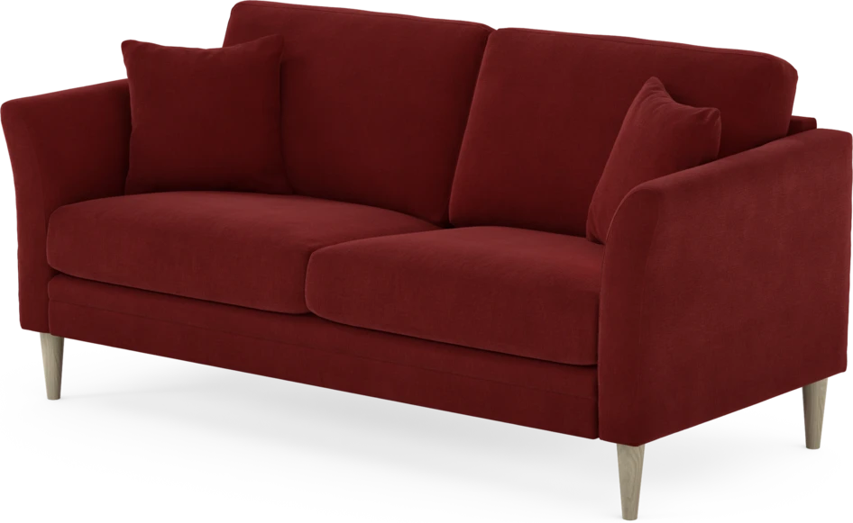 Eden - 2,5-sits soffa - Röd