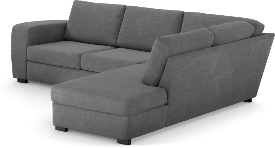 Friday - 2,5-sits soffa med divan höger - Grå