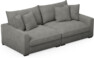 Rossi - 3-sits soffa - Grå