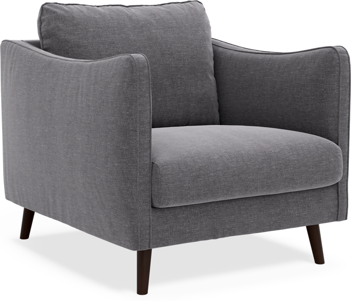 Madison Lux - Fåtölj, 70 cm - Grå