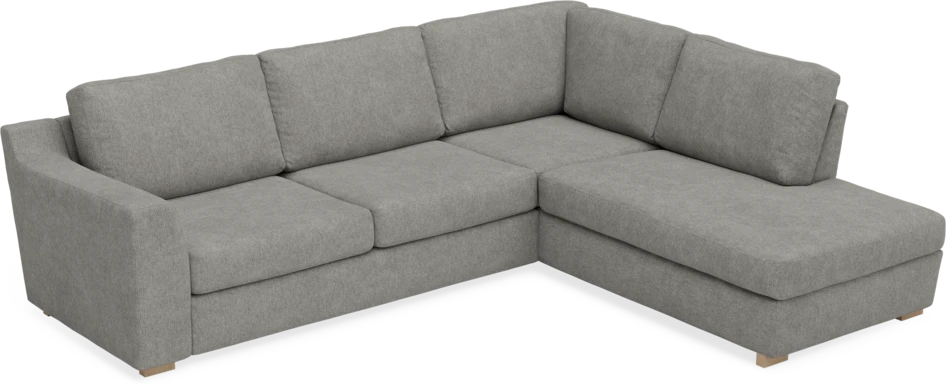 Friday - 2,5-sits soffa med divan höger - Grå