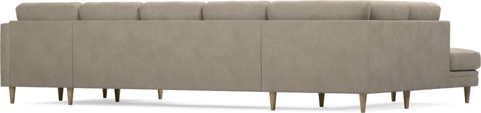 Eden - 3-sits soffa med divan vänster och schäslong höger - Beige