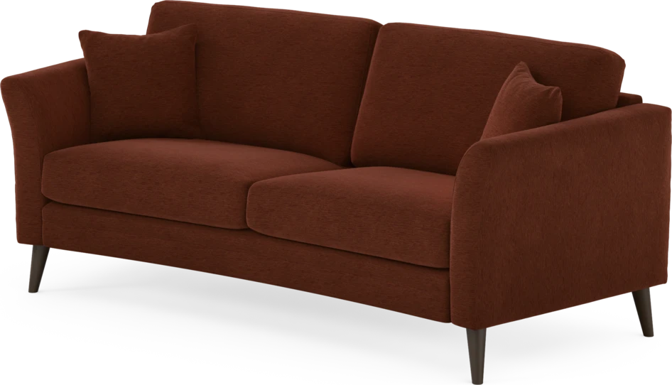 Eden - 2,5-sits soffa svängd - Orange