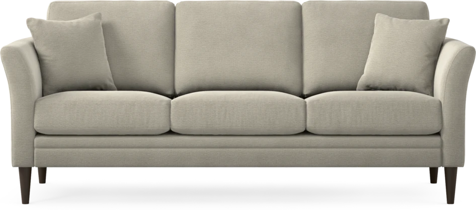 Eden - 3-sits soffa - Brun
